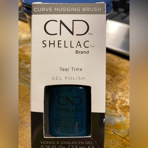CMD Shellac Teal Time Gel Polish